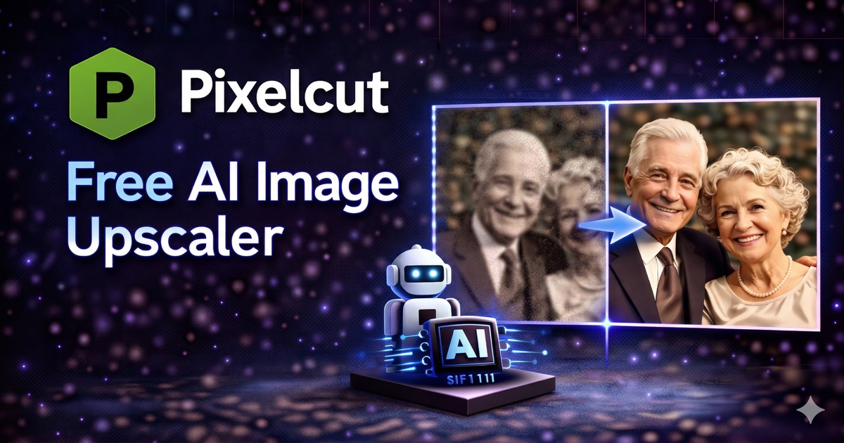 Pixelcut | Upscaler d'image et amélioration photo IA gratuits